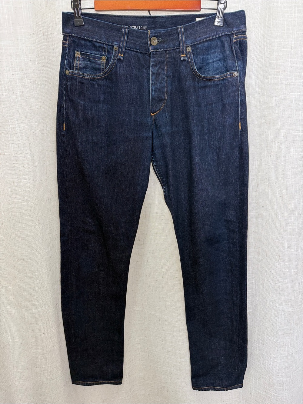 Rag & Bone Dark Indigo Slim Straight Leg Jeans Size 31 Excellent Condition
